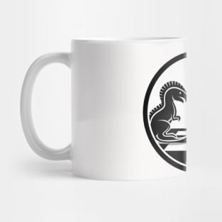 Dinosaur Chess Faceoff Mug